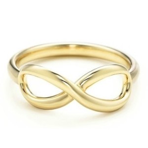 14kt Gold Plated Infinity Ring Directioner Wedding Gold Color Ring